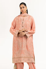 3PC Viscose Rawsilk Embroidered Suit IPSTD-77416