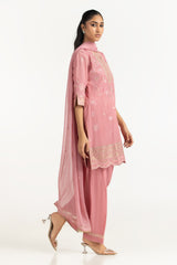 3PC Viscose Rawsilk Embroidered Suit IPSTD-77418