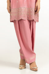 3PC Viscose Rawsilk Embroidered Suit IPSTD-77418