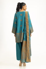3PC Yarn Dyed Jacquard Suit IUSTKSD-1407