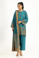 3PC Yarn Dyed Jacquard Suit IUSTKSD-1407