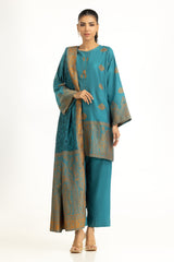 3PC Yarn Dyed Jacquard Suit IUSTKSD-1407