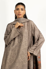 3PC Yarn Dyed Self Jacquard Suit IUSTKSD-1421