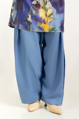 3PC Linen Printed Suit IUSTKSD-1163