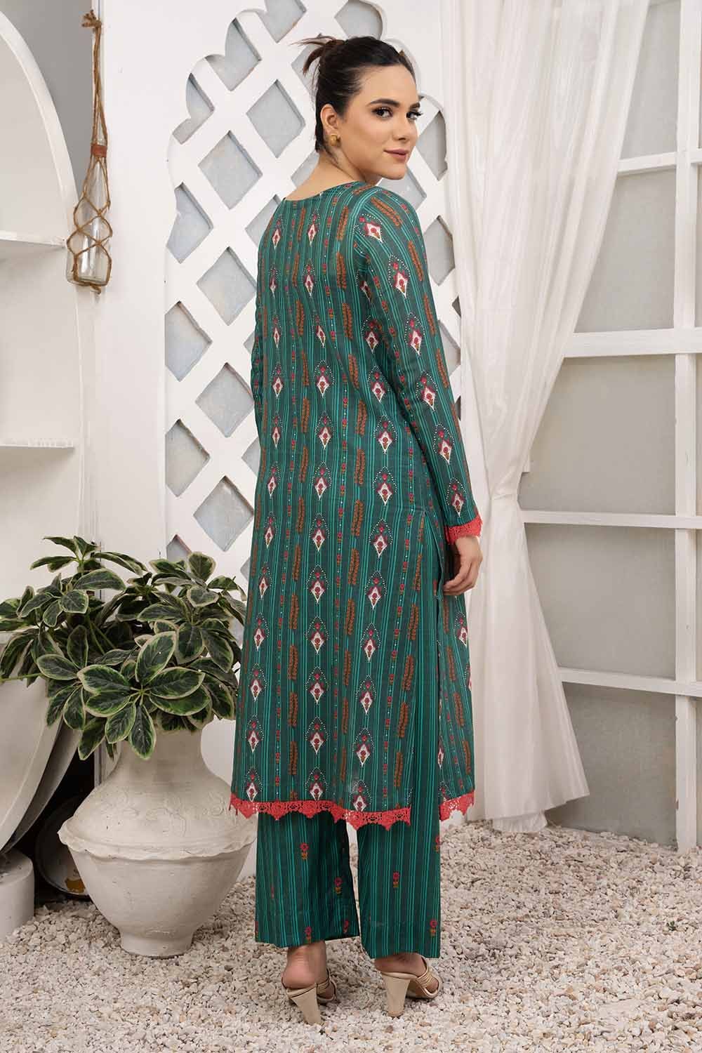 2 Piece Lawn Printed Unstitched Suit TLP-32052