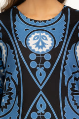 3PC Cambric Printed Suit IPSTD-44835