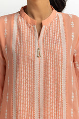 3PC Chiffon Embroidered Suit IUSTKSD-595
