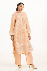 3PC Chiffon Embroidered Suit IUSTKSD-766