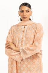 3PC Chiffon Embroidered Suit IUSTKSD-766