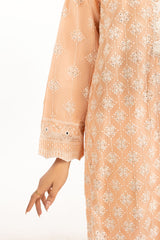 3PC Chiffon Embroidered Suit IUSTKSD-766