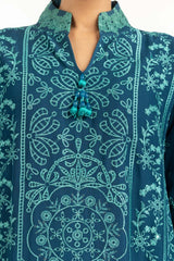 3PC Chiffon Embroidered Suit IUSTKSD-767