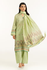 3PC Dyed Jacquard Suit IUSTKSD-1094