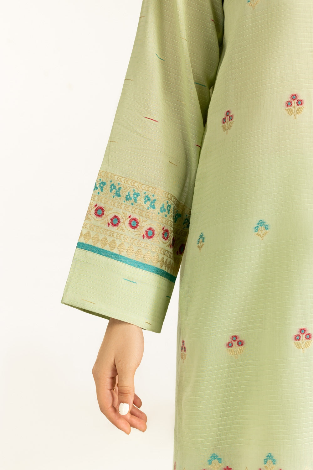 3PC Dyed Jacquard Suit IUSTKSD-1094