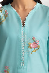 3PC Lawn Embroidered Suit IUSTKSD-499