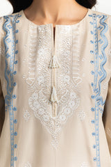 3PC Lawn Embroidered Suit IUSTKSD-541