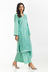 3PC Lawn Embroidered Suit IUSTKSD-547