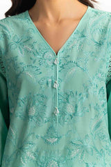 3PC Lawn Embroidered Suit IUSTKSD-547