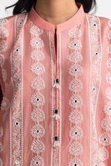 3PC Lawn Embroidered Suit IUSTKSD-564