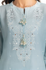 3PC Lawn Embroidered Suit IUSTKSD-565