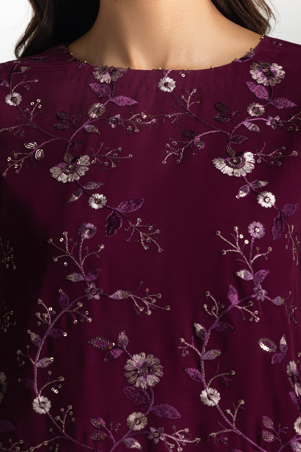 3PC Lawn Embroidered Suit IUSTKSD-592