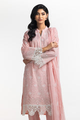 3PC Lawn Embroidered Suit IUSTKSD-593
