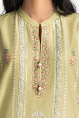 3PC Lawn Embroidered Suit IUSTKSD-605