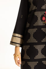 3PC Jacquard Embroidered Suit IUSTKSD-1041