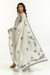 3PC Jacquard Embroidered Suit IUSTKSD-629