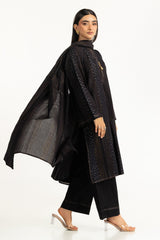 3PC Jacquard Embroidered Suit IUSTKSD-922