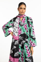 3PC Jacquard Printed Suit IUSTKSD-559