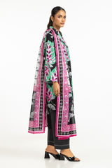 3PC Jacquard Printed Suit IUSTKSD-559