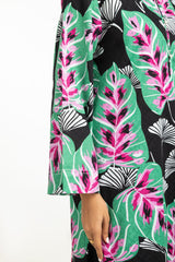 3PC Jacquard Printed Suit IUSTKSD-559