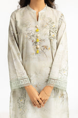 3PC Jacquard Printed Suit IUSTKSD-683
