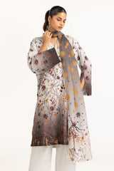 3PC Jacquard Printed Suit IUSTKSD-708