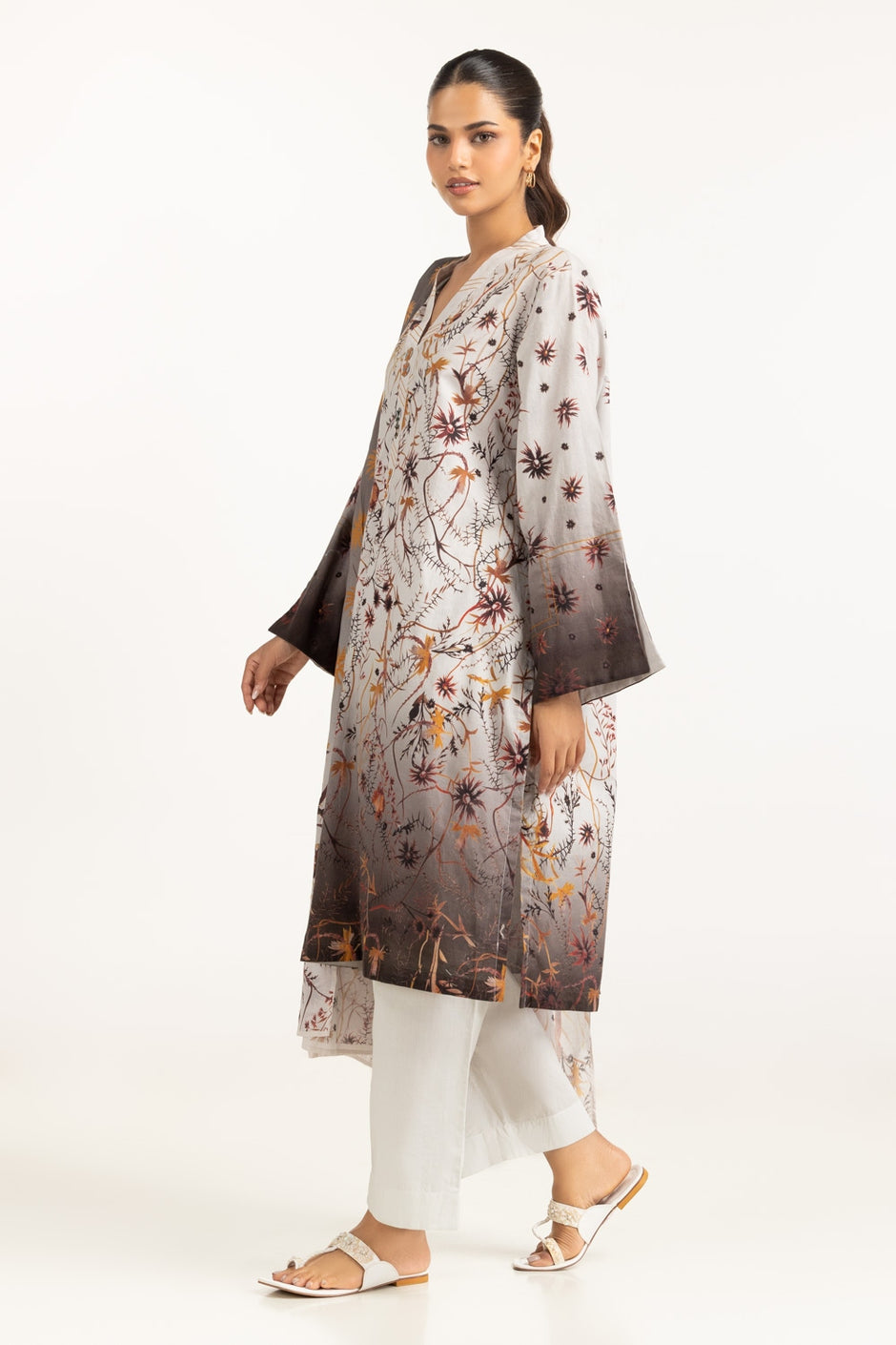 3PC Jacquard Printed Suit