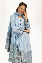 3PC Jacquard Suit IUSTKSD-1105