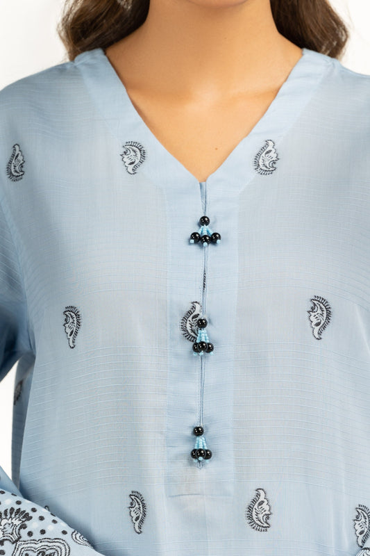 3PC Jacquard Suit IUSTKSD-1105