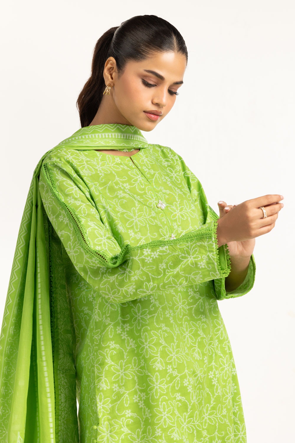 3PC Jacquard Suit IUSTKSD-610