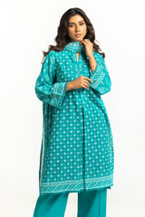 3PC Lacquer Printed Lawn Suit IUSTKSD-530