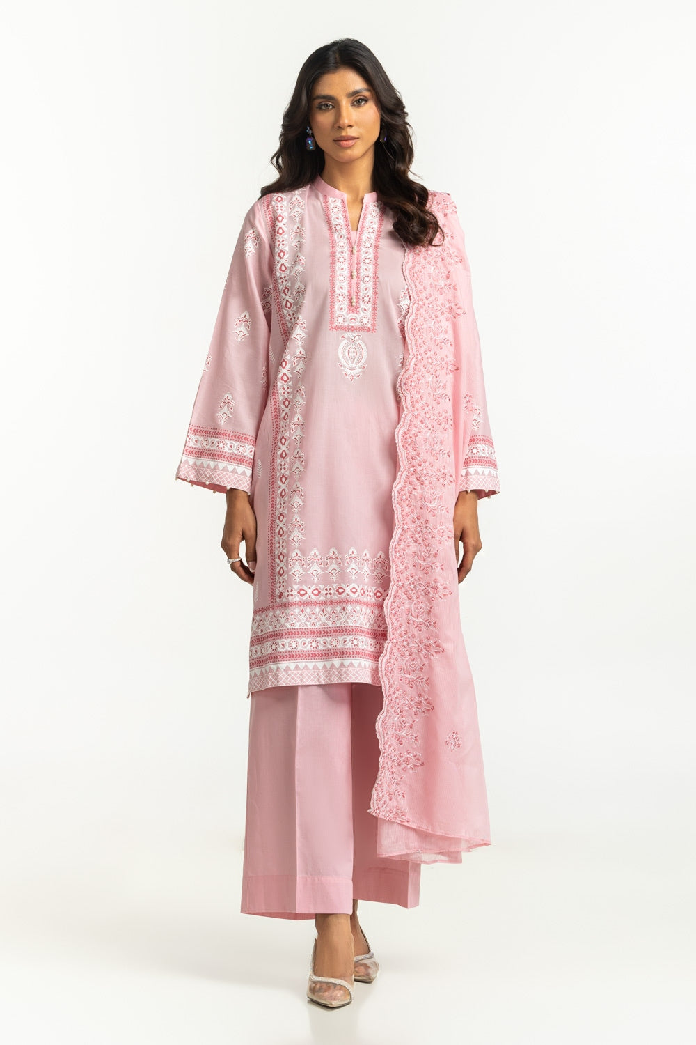 3PC Lacquer Printed Suit IUSTKSD-496