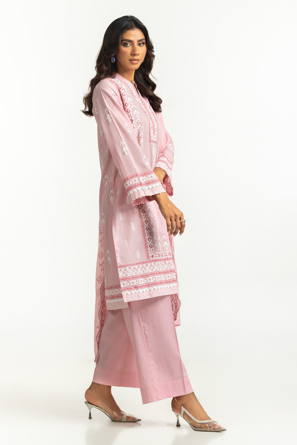 3PC Lacquer Printed Suit IUSTKSD-496