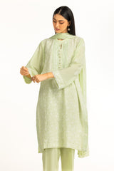 3Pc Lawn Embroidered Suit IUSTKSD-1002