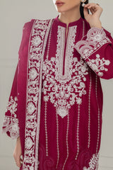 3PC Lawn Embroidered Suit IUSTKSD-534