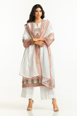 3PC Lawn Embroidered Suit IUSTKSD-601