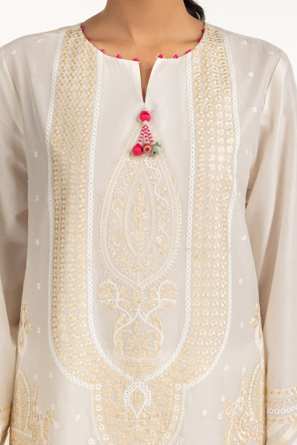 3PC Lawn Embroidered Suit IUSTKSD-660