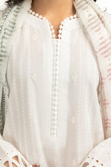 3PC Lawn Embroidered Suit IUSTKSD-661