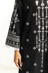3PC Lawn Embroidered Suit IUSTKSD-707