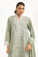 3PC Lawn Embroidered Suit IUSTKSD-735