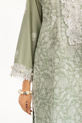 3PC Lawn Embroidered Suit IUSTKSD-735