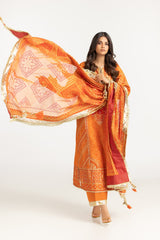 3PC Lawn Embroidered Suit IUSTKSD-750